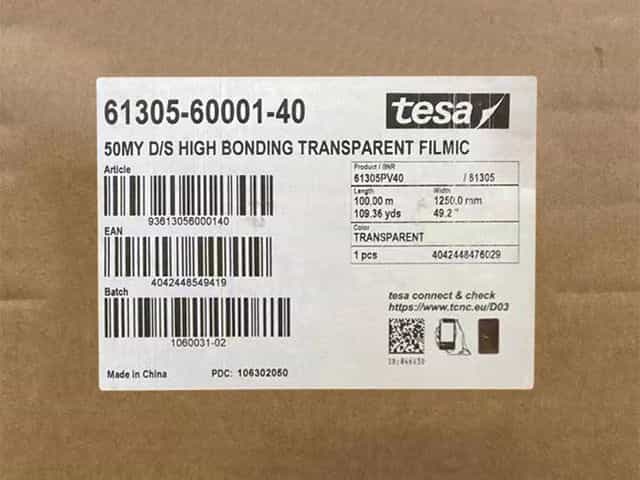 德莎tesa61305透明PET自粘雙面膠帶