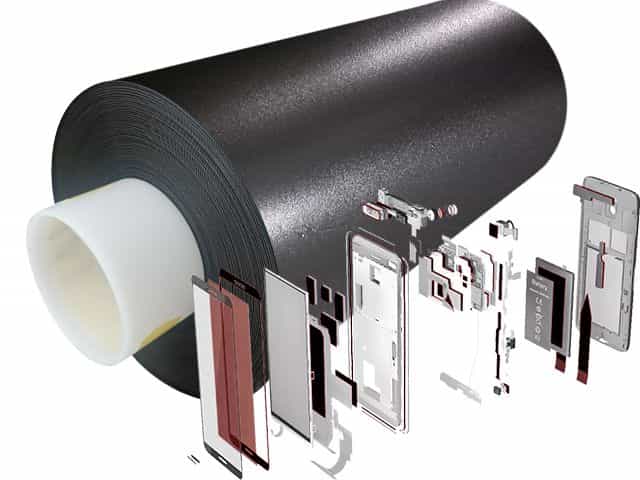 聚氨酯泡棉在OLED屏幕的緩沖保護